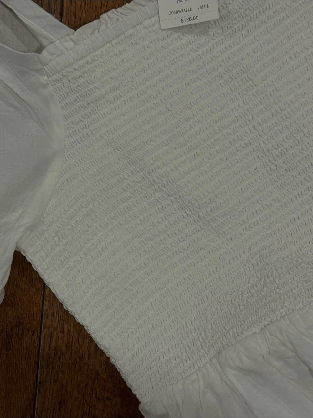 Women’s Size Med J. Crew Dress - White - New with Tags was $128
